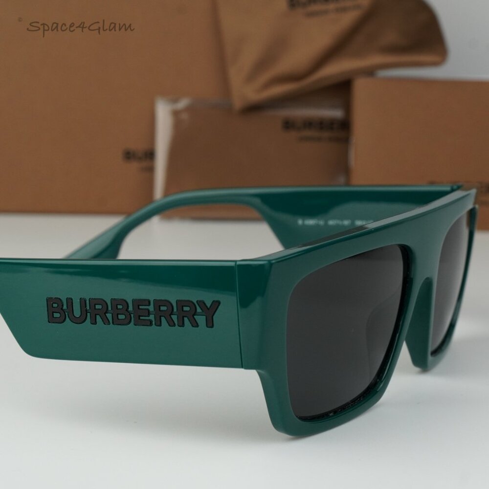 BRAND NEW Burberry BE4397U MICAH 407187 Green Grey Unisex Sunglasses BE 4397U - Picture 3 of 9